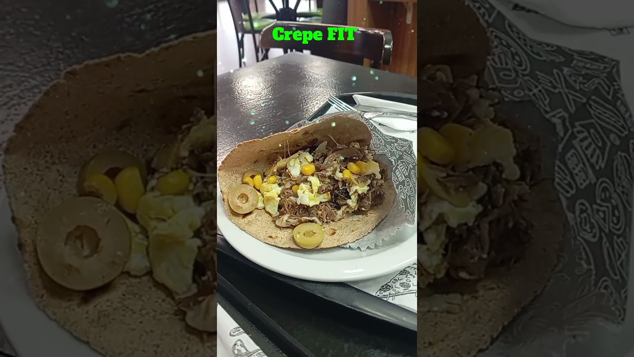 🌮CREPE FIT E UM EXCELENTE CAFÉ☕COM MEL🍯