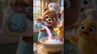 Tiny Animal Bakers Create Magical Bubble Cupcakes! 🫧🍰 | Funny Animated Shorts