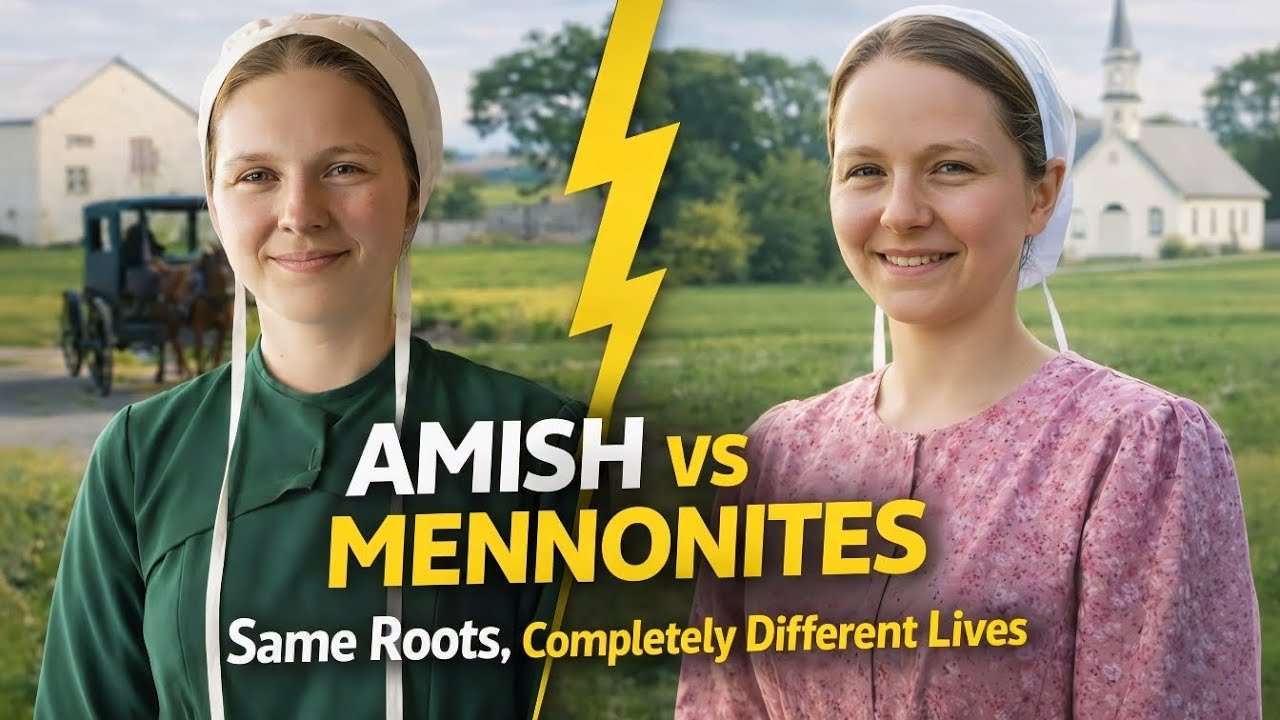 Amish vs Mennonites: Same Roots, Completely Different Lives (Shocking Truth)