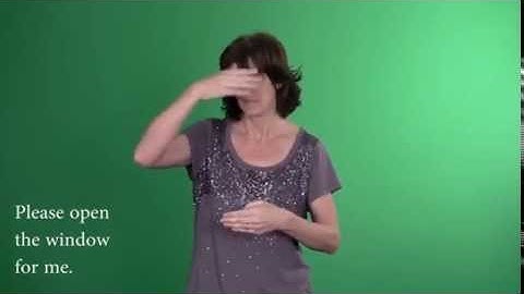 Sign Language - Level 1: Use of For Me