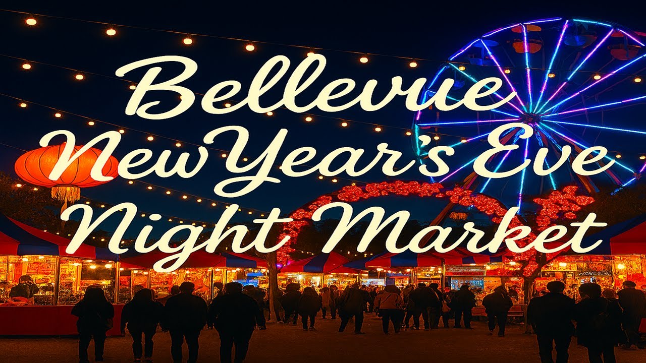🎉 Bellevue New Year’s Eve Night Market — What It Is and What you can get