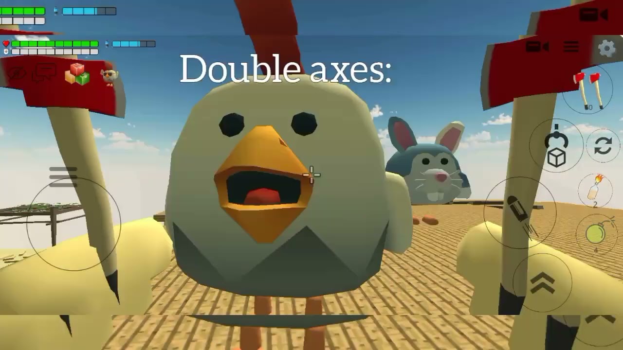 High Dps weapons chicken gun (normal video)