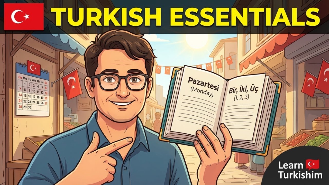 Your First Turkish Words Will Surprise You | Numbers to Fluency