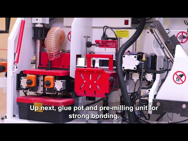 Aoe-306dsp Automatic Edge Banding Machine High Speed Woodworking