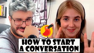 How To Start A Conversation In English On Cambly