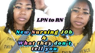 New Nurse contract? | What they don't tell you | LPN to RN | Nursing vlog