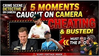 5 Times Cricket Players Were Caught CHEATING On Camera!❤‍🔥#cricket 