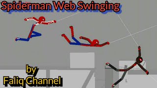 Spider Man web Swinging | Stick Nodes screenshot 5