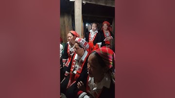 iu miên 瑶 人 Triệu Vàn Phin ở Lùng Chún, xã Tân Nam,QB,HG đón con rể