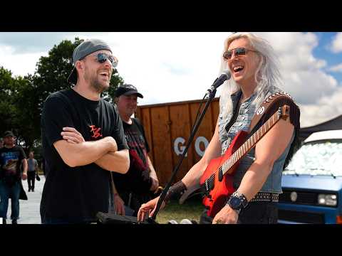 Cover German Metalheads Start To Dance When I Play This Song at Wacken
