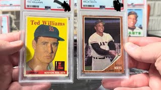 Crazy PSA Vintage Sub Reveal! Wow! Some Really Cool Cards In This Order!    