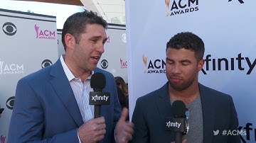 2017 ACM Awards: Elliot Sadler and Bubba Wallace Red Carpet Interview