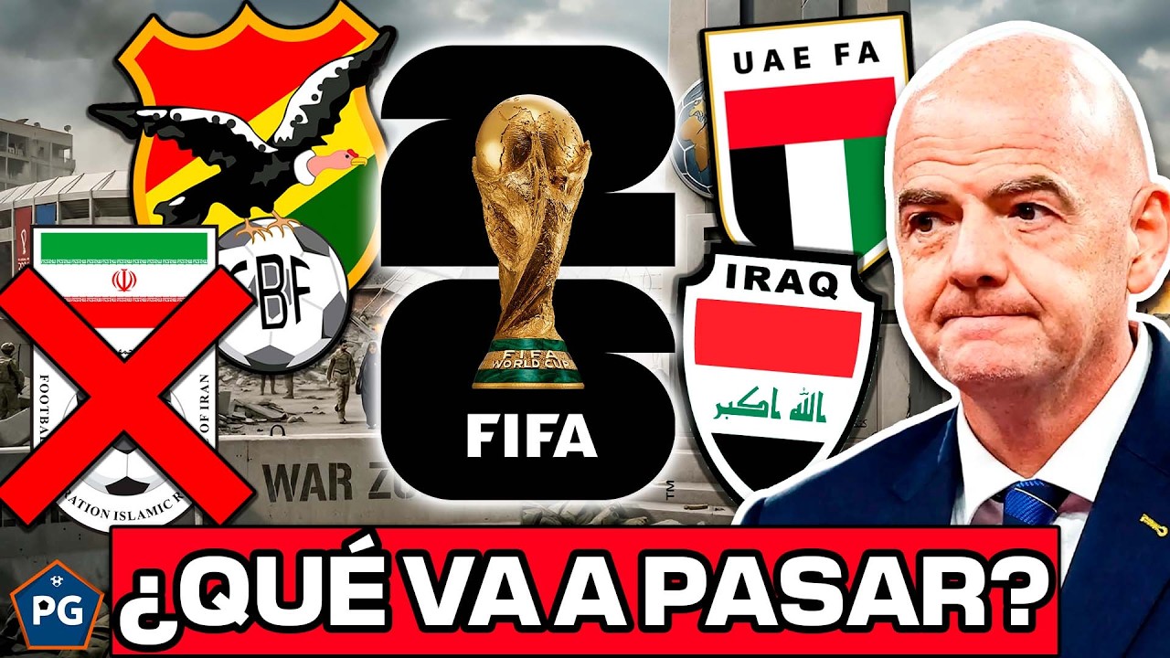 SI IRÁN NO VA AL MUNDIAL UNITED 2026 ¿CÓMO CAMBIARÍA el REPECHAJE para BOLIVIA?🤔