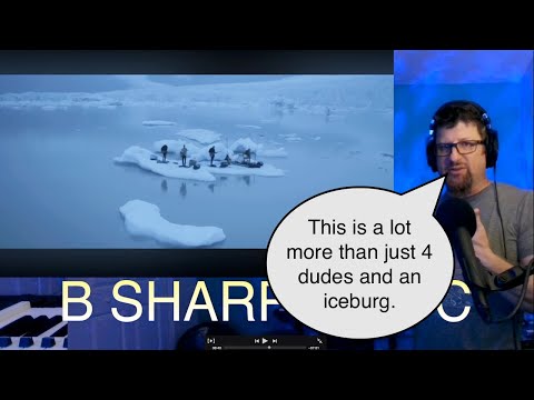B Sharp And C KALEO "Save Yourself" (LIVE at Fjallsárlón) - REACTION