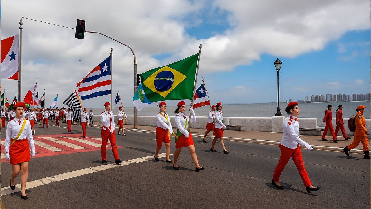 🇧🇷 7 de Setembro em São Luís do Maranhão | Desfile Cívico-Militar de 2025