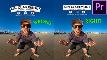 Add 360 TEXT & GRAPHICS To Your Videos In Premiere! (Without Warping)