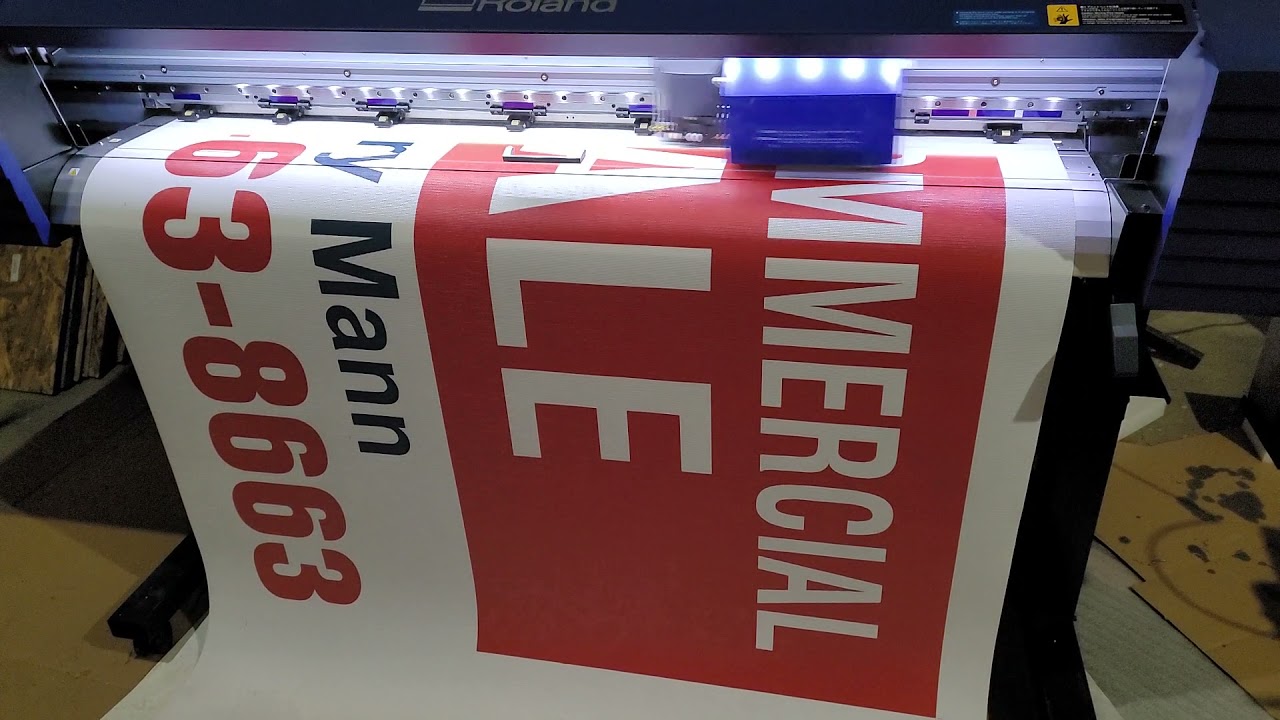 Printing Mesh Banner