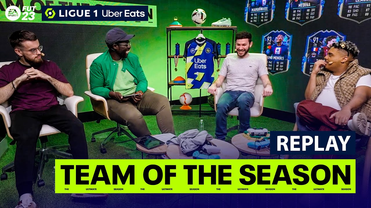 REVEAL TEAM OF THE SEASON FUT 23 🎮🔥 I Ligue 1 Uber Eats x EA - YouTube