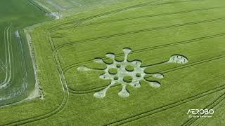 Crop Circle: Potterne Field, Devizes, Wilts, UK | 28th May 2020 | Barley | 200ft approx.