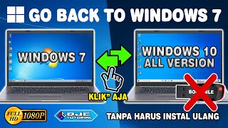 Cara Mengembalikan Windows 10 Ke Windows 7 Tanpa Instal Ulang | Go Back To Windows 7