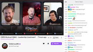 Mod MikeD Live on Twitch OSRS QA September 3rd 2020