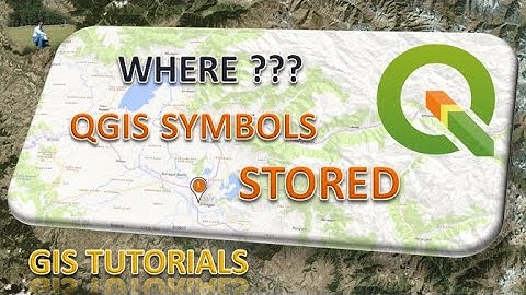 Where SVG symbol stored in QGIS | Custom Symbols (SVG Marker) for QGIS.