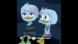 Lena And Webby Have Escaped From Beagle Boys And Are Talking On The Roof Eng Ducktales