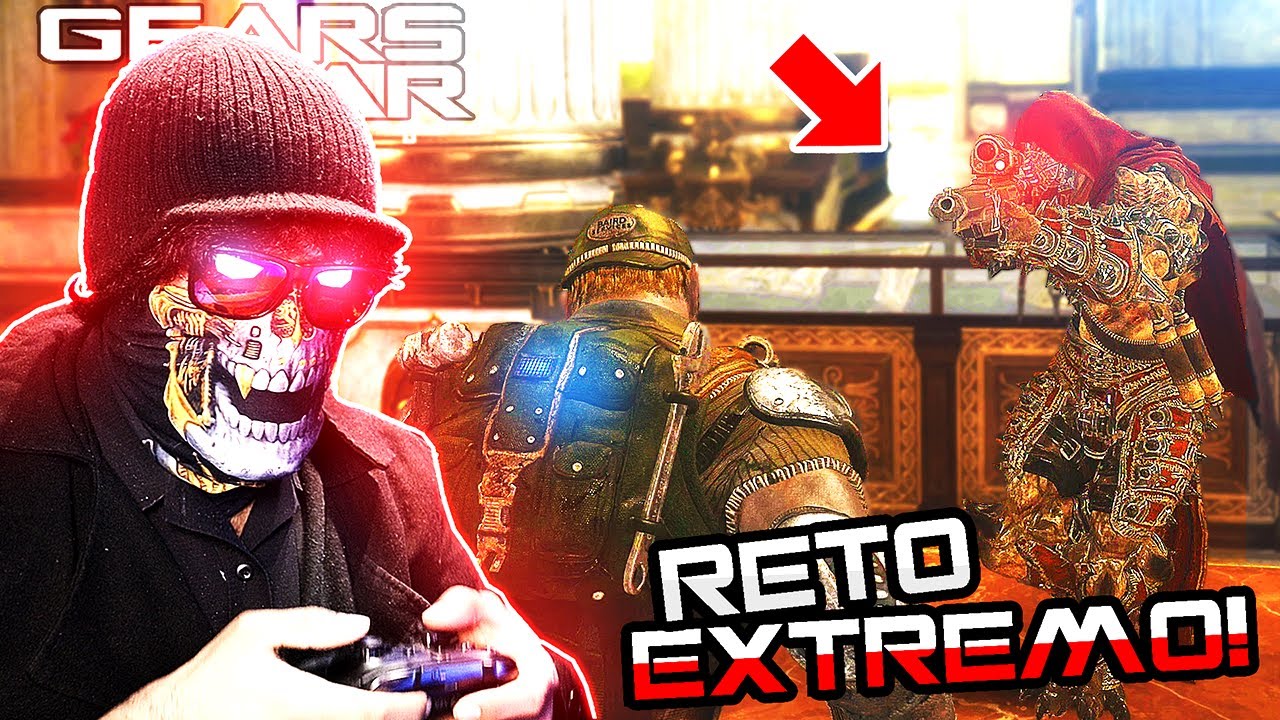 MVP SIN MORIR en GEARS OF WAR 🤣🤣🔥 | RETO EXTREMO - AzTeKWolF