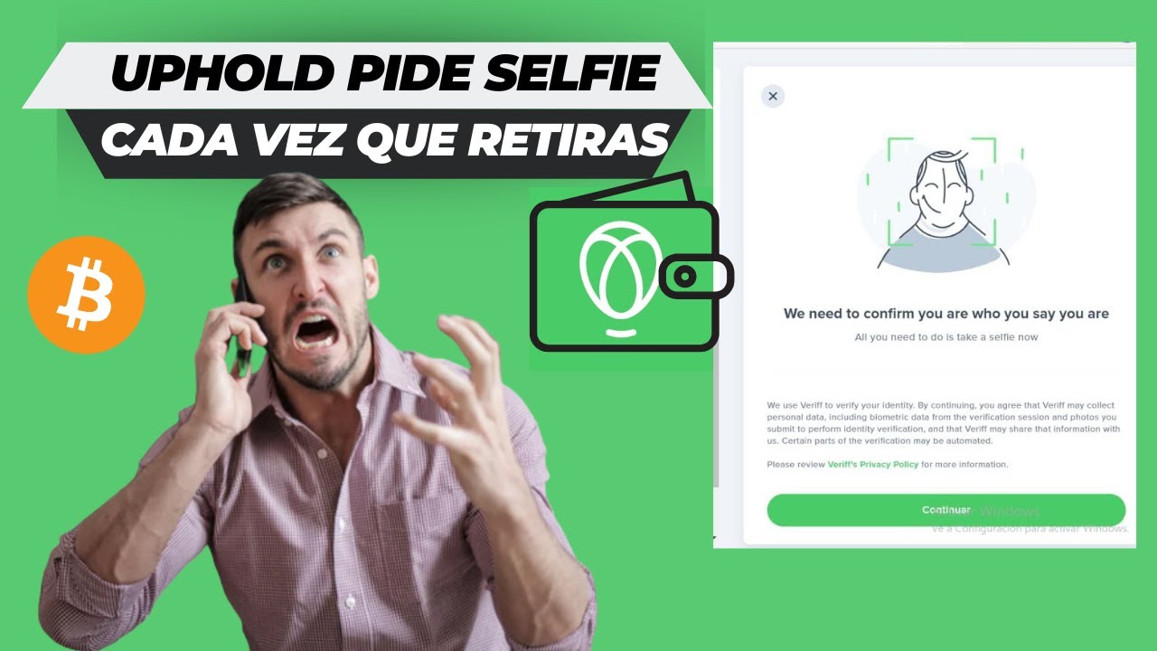 uphold ahora pide selfie para retiros - YouTube