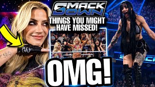 TATUM PAXLEY WITH ALEXA BLISS! SHINSUKE NAKAMURA TEASE! WWE SMACKDOWN 