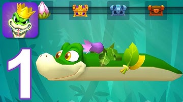 Snake Rivals - Gameplay Walkthrough Part 1 - Tutorial (iOS, Android)