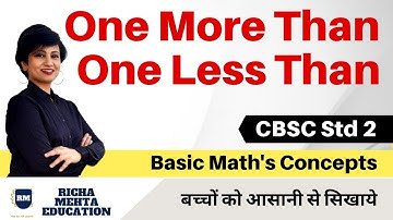 One More than One Less Than | Math