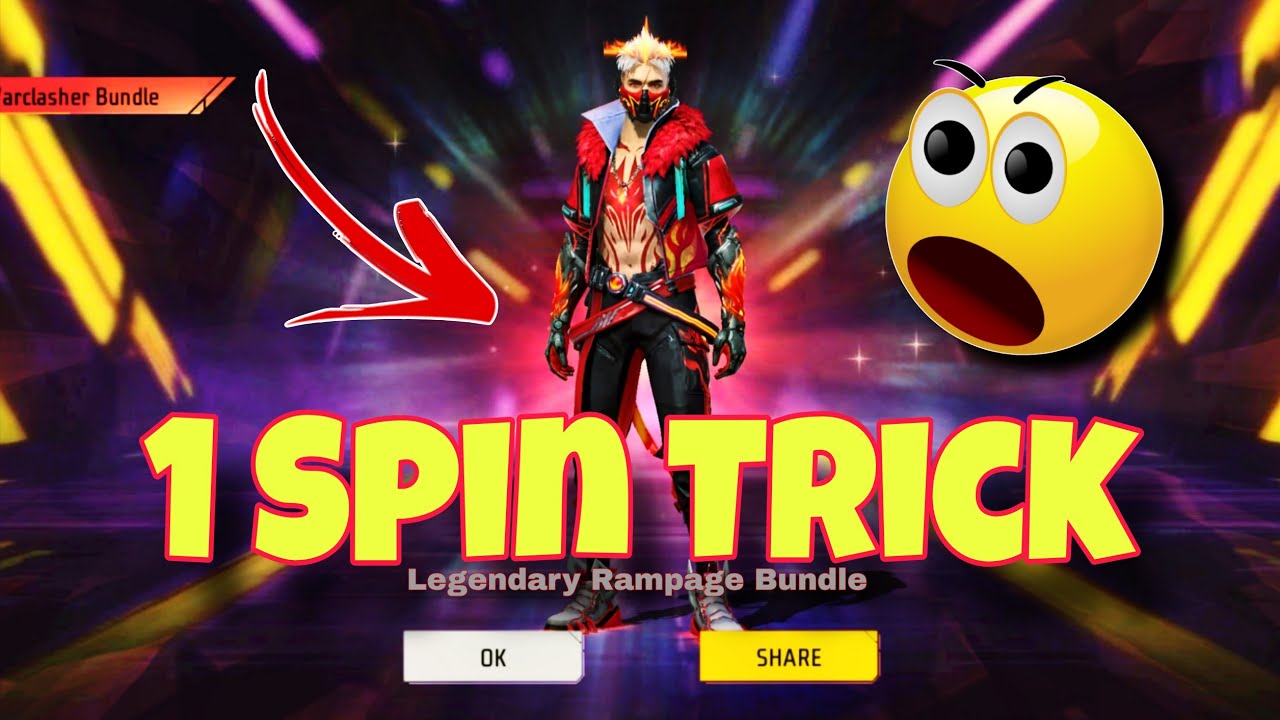 Legendary Rampage Bundle Spin l Legendary Rampage Kitne Diamond Mein Nikalega l Free Fire Max 