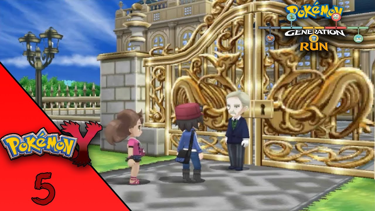 Blind Generation Run Pokémon Y #5 - Reggia Aurea