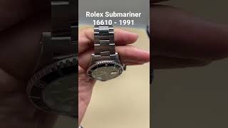 Rolex Submariner 16610 - 1991