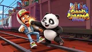 Panda Run Vs Subway Surfers San Francisco Ultimate Battle Comparison  screenshot 2