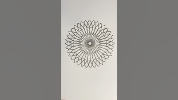 Beautiful Soirograph #asmr #spirograph #spirography #satisfying #usa #viral #pattern #art #skills