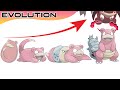 All Pokémon In-Progress Evolutions &amp; Gigantamax Part 4: No. 072 - 091 | Max S