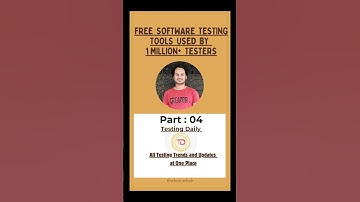Free Software Testing Tools Used by 1 Million+ Testers (Part: 04)#selectorshub #testingtool