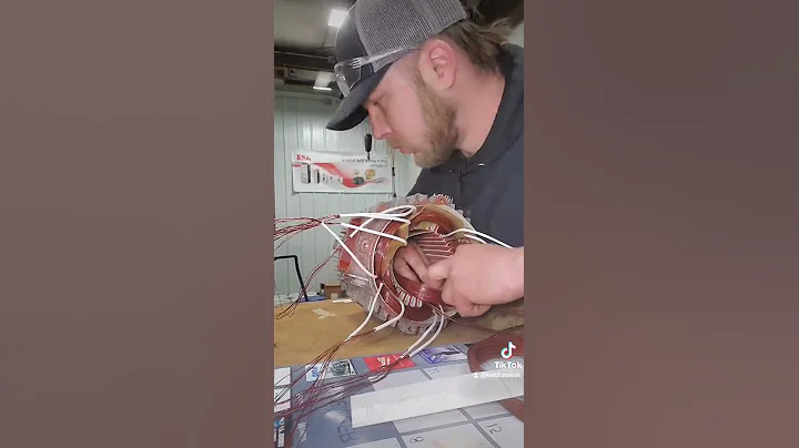 Motor winding. Rewind.