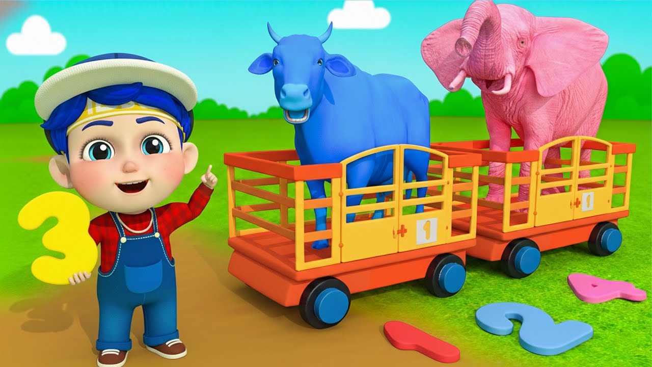 Animal Dance Song | Baa Baa Black Sheep | Old MacDonald Had a Farm | Rowan Nursery Rhymes