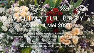 Walimatul Ursy Halaqah Cinta Ning Nafah & Gus Azif | Kamis, 4 Mei 2023