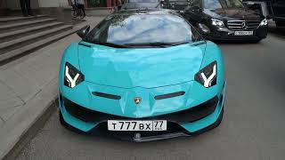 : The best cars in Moscow in April part 10 Lamborghini Aventador SVJ, X3 McLaren 720s