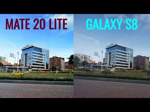 Huawei Mate 20 Lite vs Samsung Galaxy S8 CAMARA TEST Foto & Video ¿Cuál es mejor?