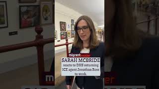 Sarah McBride Responds to Jonathan Ross Reinstatement #shorts #news
