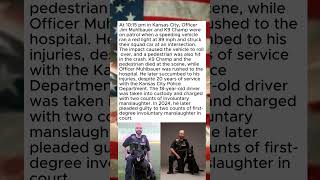 Officer Jim Muhlbauer &amp; K9 Champ Killed in Tragic Crash | Duty Loss #Shorts #Hero #K9