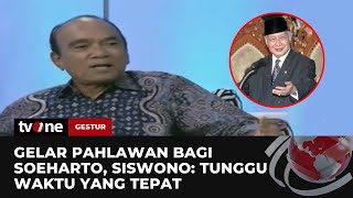 Download lagu Siswono Menilai Soeharto Pantas Mendapat Gelar Pahlawan | Gestur tvOne