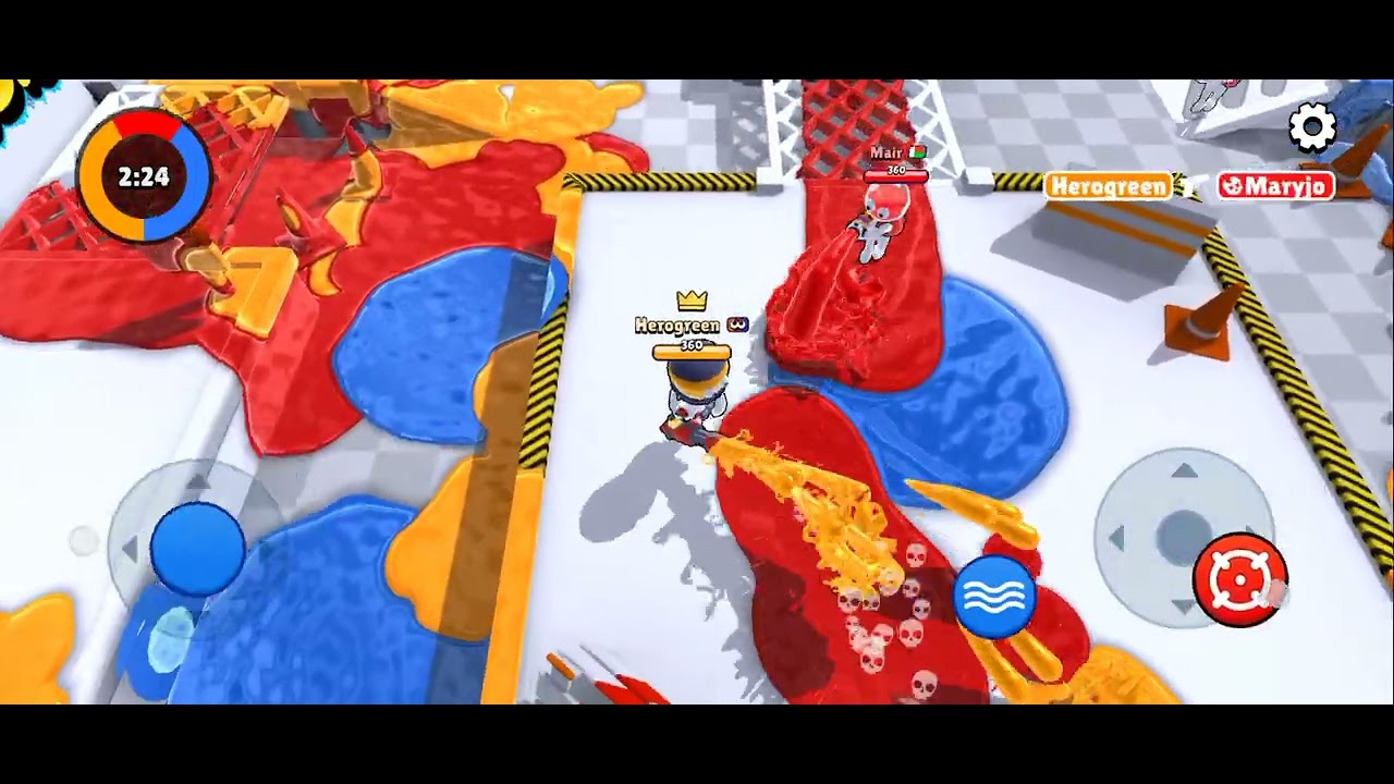 AMAZING SHOOTING GAME | DYE HARD: COLOR WARS