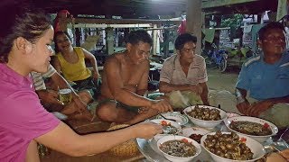 ตะลอนลาวก่อนไปเวียดนาม EP16:กินข้าวแลง แกงเห็ด ต้มหอย กับพี่น้องไทบ้านนาคล้าย วิถีแบบบ้านๆ