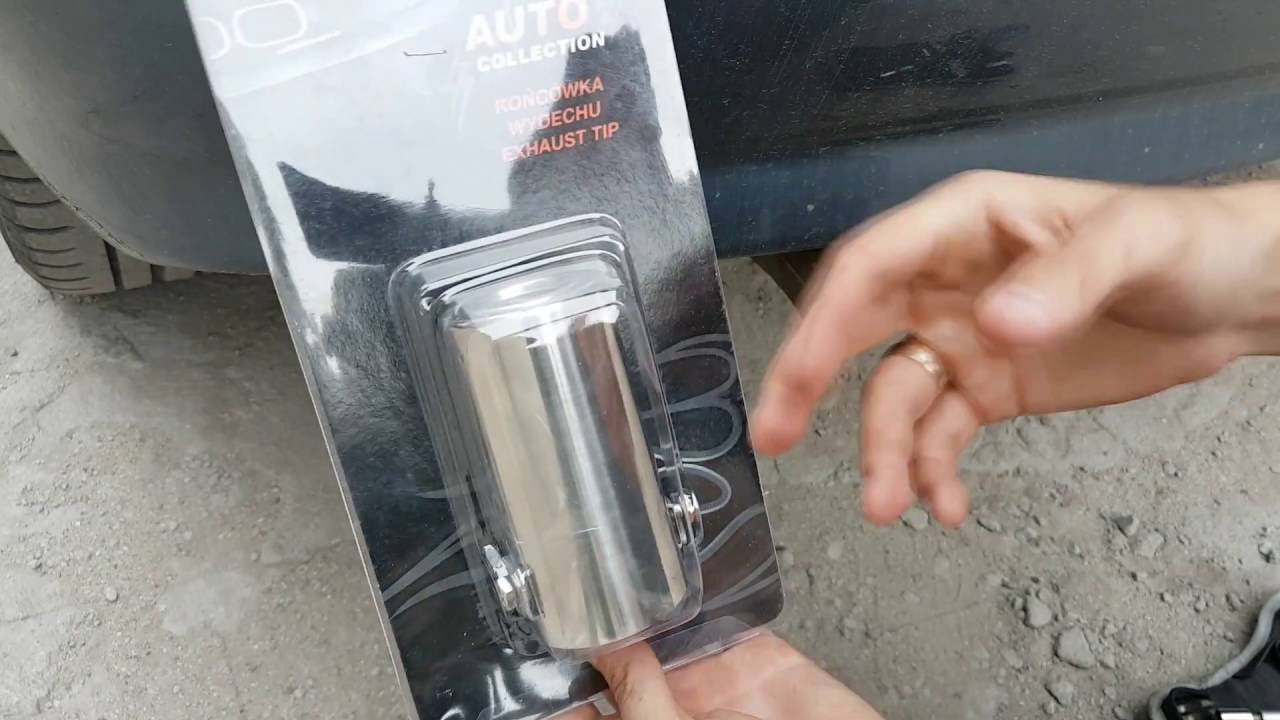 Końcówka Wydechu Tłumika Za 15 Zł Z Norauto Opel Astra G Youtube